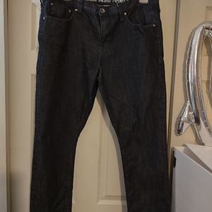Men's Guess Blue Distressed Jeans Size 36 by 30